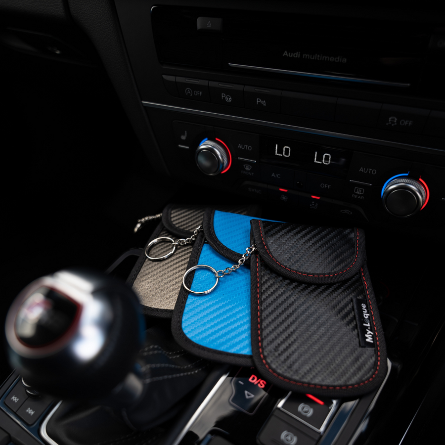 Our Faraday Key Pouches