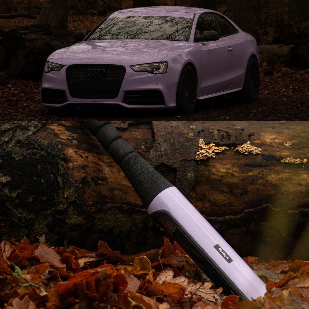Vinyl Colour Match Baseball Bat Steering Lock