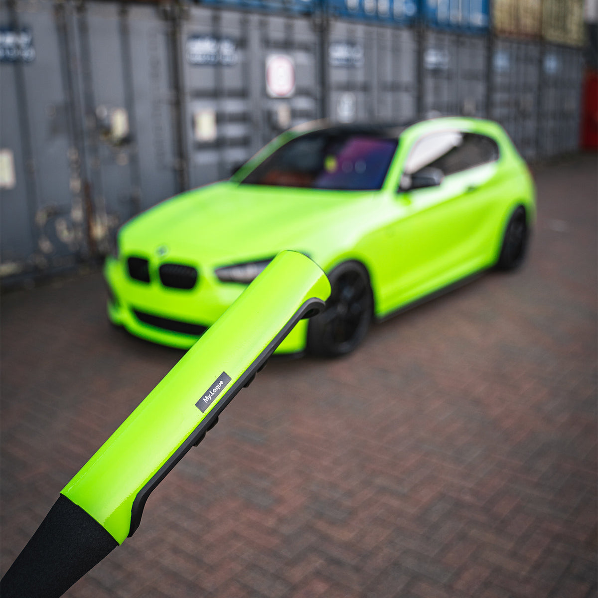 Vinyl Colour Match Baseball Bat Steering Lock